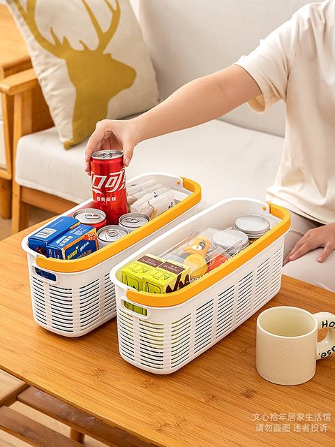 Mini Basket Memory Storage Basket Handheld Snacks Toys Multi-function Storage Basket Bath Hollow Plastic Mesh Basket
