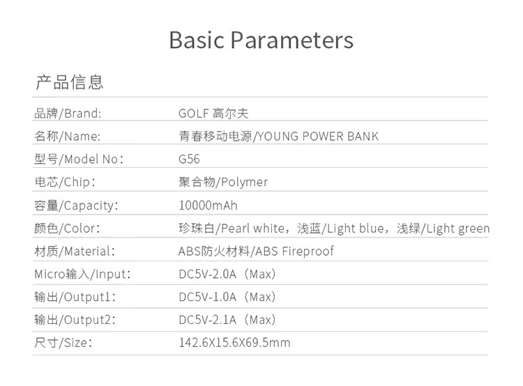 10.000 mA sạc kho báu đôi USB đầu ra 2.1A nhanh sạc điện thoại phổ thông điện thoại di động cấp - Ngân hàng điện thoại di động sạc dự phòng laptop