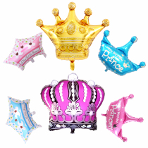 Golden Crown Party Arrangement Large Mini Crown Blue Pink Gold Crown Party Arrangement