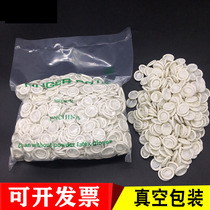 Special disposable finger cover for beauty salon embroidered nail art thick non-slip roll white latex finger cover