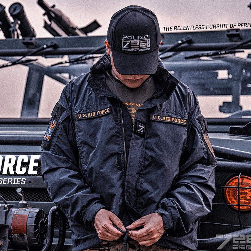 726 Autumn military style men's tactical windbreaker light stormtrooper commuter windproof jacket functional jacket