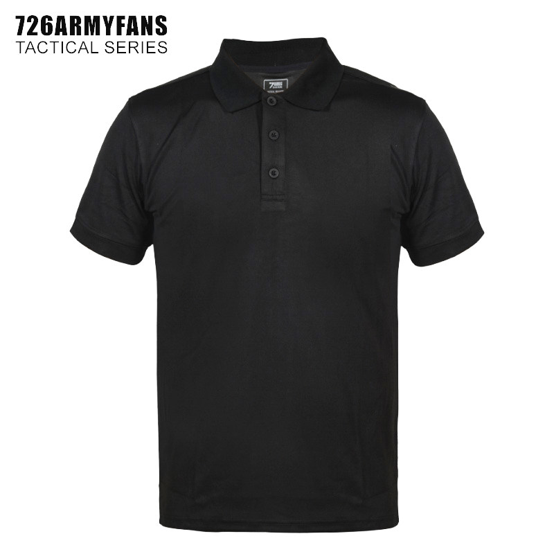 726 military fan standing collar tactical training t-shirt fitness men short sleeves fitness stretch quick dry slim fit custom pattern