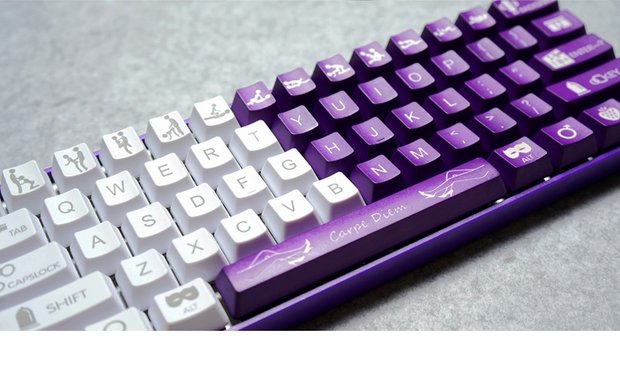 đầu đĩa than bluetooth Filco big carbon player player Commando Màu sắc phù hợp với cherry 3000/3494 Bàn phím cơ PBT cá tính - Máy hát 	đầu đĩa than akai