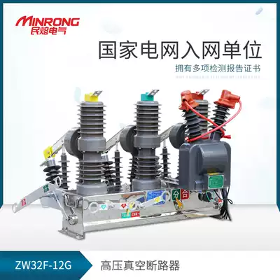 10KV outdoor high voltage vacuum circuit breaker ZW32-12FG 630A with watchdog isolation smart Post switch