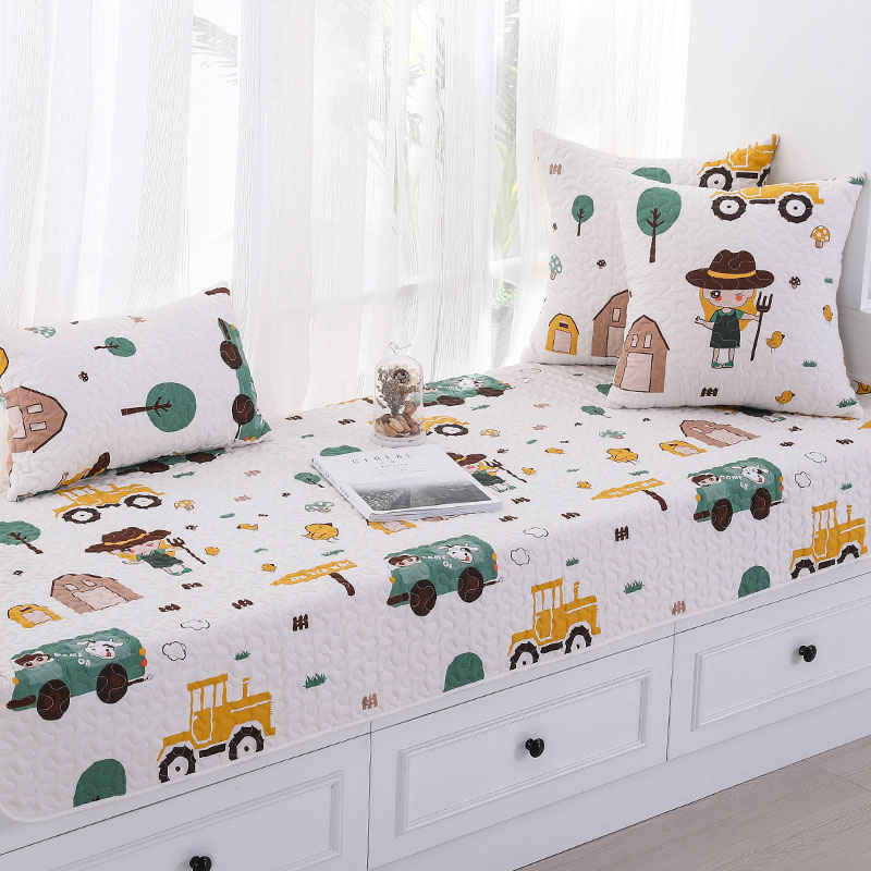 Nordic bay window mat window sill mat custom bedroom Korean-style children's balcony mat tatami cushion machine washable sponge