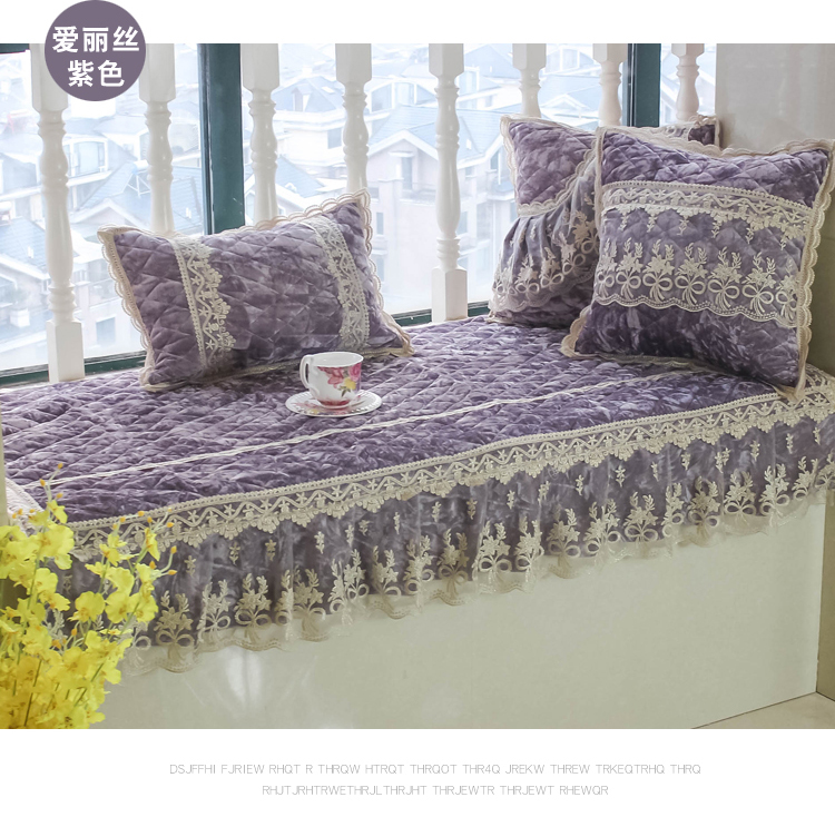 Phong cách châu Âu cửa sổ bay sill đệm pad máy custom-made thể giặt đệm Four Seasons ban công phòng ngủ tatami mat tối giản hiện đại - Ghế đệm / đệm Sofa nệm ngồi ghế