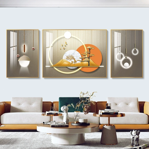 Fulu Manuan Modern Минималистская гостиная украшение окрашивание