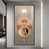 Hyundai Simple Decorative Decorative Painting Вертикальная версия входного коридора, проходная живопись, атмосфера северной легкой роскошной оленей абстрактной роскошной олень