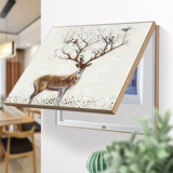 Мощный счетчик коробка декоративная распределительная картина Бесплатная удара по висящей живописи современная гостиная слабая электрическая коробка Электрическая ворота общего переключателя для покрытия картины