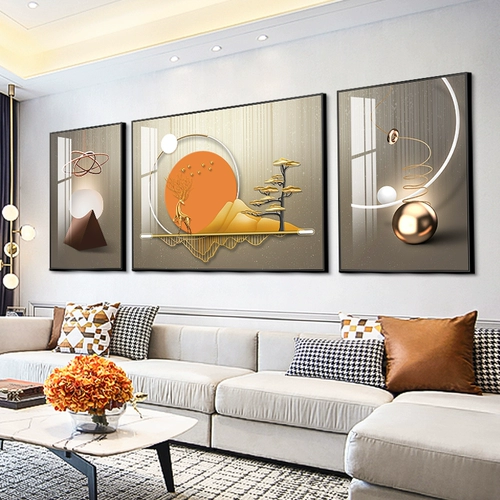 Fulu Manuan Modern Минималистская гостиная украшение окрашивание