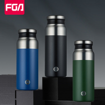 Fuguang thermos cup Male and female students portable water cup Net red ins Creative trend Personality simple literary small cup