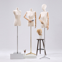 Clothing Shop Model Props Women Bust Windows Show Shelf Korean Version Small Chest Right Angle Shoulder Flat Shoulder Body Fake Human model