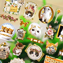 Korea sonia stickers cute kitty photo album Hand account girl heart cartoon material decoration stickers