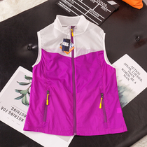 Foreign trade single quick-drying beauty T-shirt outdoor running womens vest sports mountaineering vest sleeveless vest sun protection