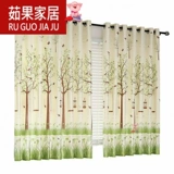 Пылезащитная короткая розовая штора для спальни, книжный шкаф, ткань для полировки