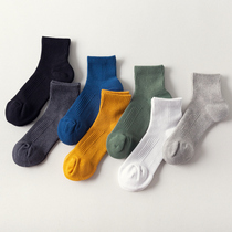 Socks male trend socks tube cotton deodorant absorb sweat mao jin di socks autumn ji dong personality Four Seasons socks