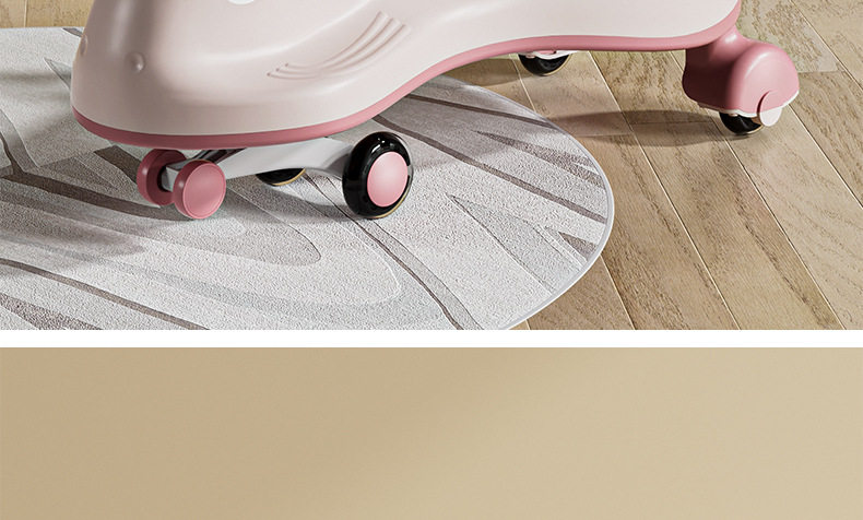 Каталки и педальные автомобили 儿童扭扭车1一3岁防侧翻静音轮男女宝宝溜溜车玩具车大人可坐滑行