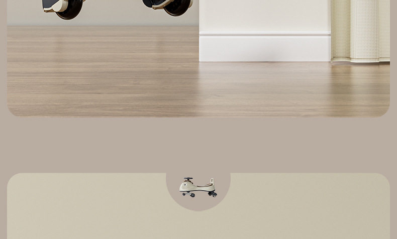 Каталки и педальные автомобили 儿童扭扭车1一3岁防侧翻静音轮男女宝宝溜溜车玩具车大人可坐滑行