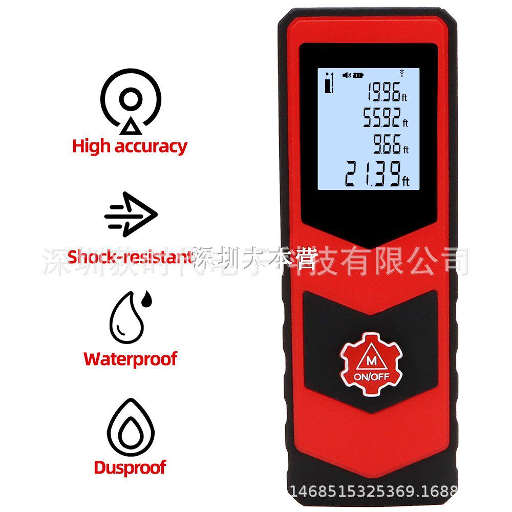 high precision laser rangefinder 30m J1 rangefinder red professional measuring scale house special designer measuring scale