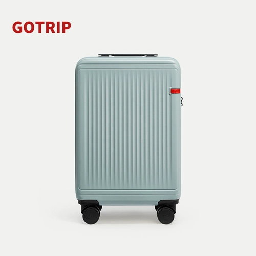 Go·trip Экспортируется в Сингапур. ОРИГНАЛЬНЫЙ бесшумный универсальный дорожный чемодан на колесиках, легкий женский чемодан на колесиках.