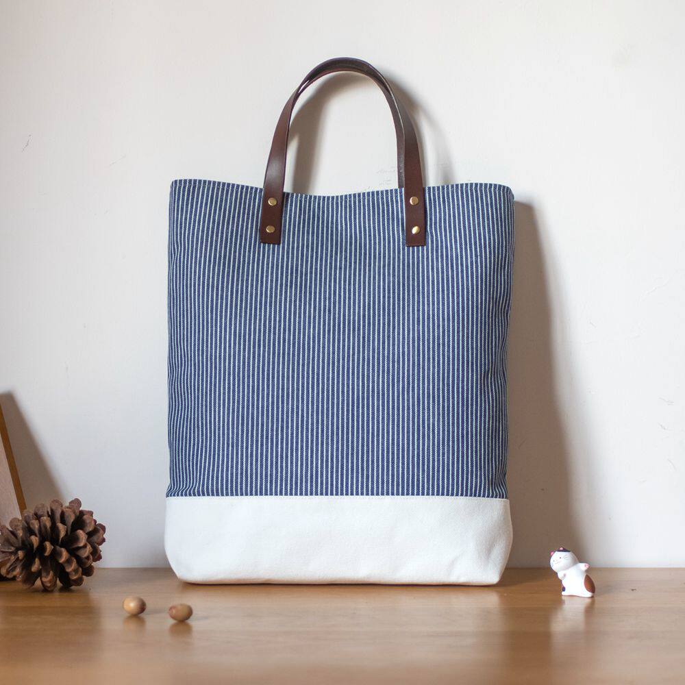 Casual simple canvas handbag briefcase commuter bag book class big bag computer bag tote female bag