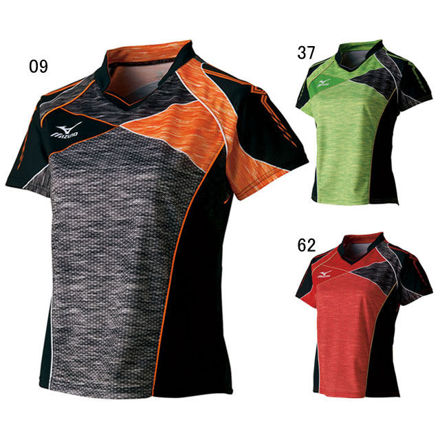 -Japan-Mizuno Meijin thick women's table tennis match short sleeve T-shirt 82JA7201