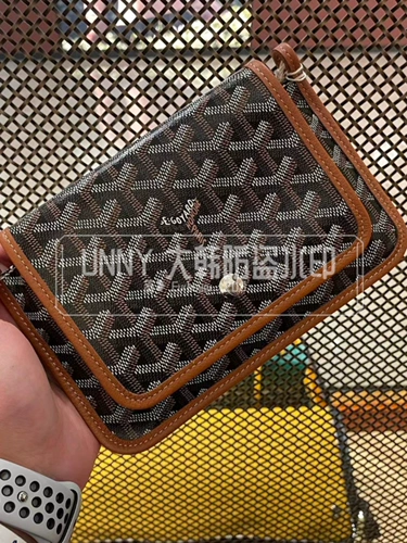 По дороге, Goyard Goya Plumet Convelope сумка Woc Crossbody Sagne Meason Meter Canvas Printed Square Bag