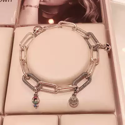 Pandora's official website Pandora me series sterling silver bonds intertwined to wear women's 598373 gifts