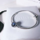 Pandora Ocean Heart Bracelet Female Birthday Gift Valentine's Day Gift Best Friend Light Luxury Niche Sterling Silver ZT0095
