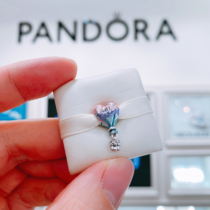 Pandora Official Website 925 Silver Happy Birthday Hot Air Balloon Charm 791501C01 Elegant Gift Pandora Official Website 925 Silver Happy Birthday Hot Air Balloon Charm 791501C01 Elegant Gift