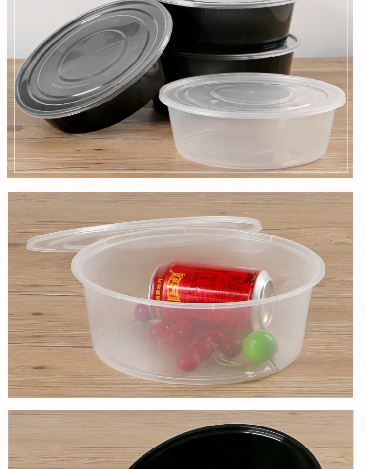 2500ml / 3000ml hộp cơm trưa dùng một lần hộp đóng gói takeaway nồi tôm hùm lẩu cá ngâm hộp siêu lớn - Hộp cơm điện sưởi ấm hộp cơm điện của đức	