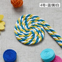 【№ 4 Хлопковая веревка-6 мм/10 метров】】