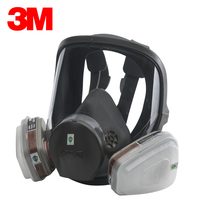 3M6800 anti-gas mask oil spray paint formaldehyde pesticide acid-base special comprehensive cover anti-industrial dust chemical gas