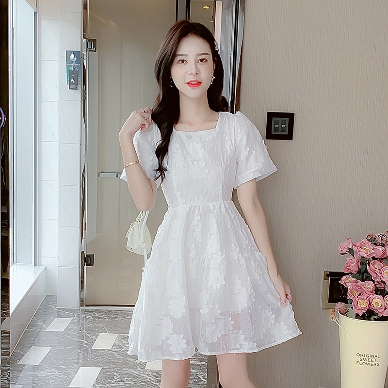 Small 145 Super Immortal First Love Skirt 150cm Short 155 Highness Mori Short Dress Female Summer