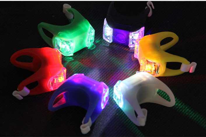 Bicycle lights decorated children's headlights cute children's bicycle lights and taillums night ride