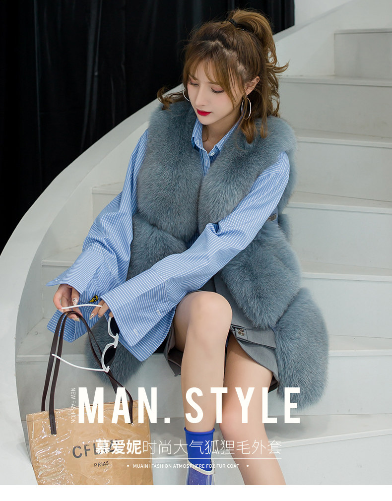 Manteau de fourrure femme - Ref 3172811 Image 9