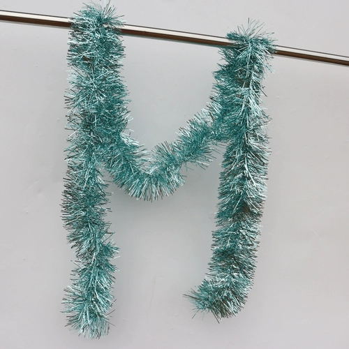 Рождественская декоративная лента цветные полоски Потянуть цветы