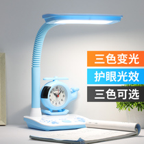 LED Table Light LightsDesktop Students Alarm Clock Showback Bedroom Dormitory Plug-in CardsBedroom Light Town Light