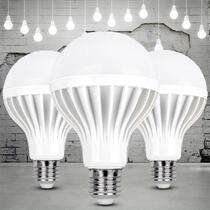 LED bulb pink 3w5w7w12w12w18w20W light source E27 white warm yellow light energy saving lamp powder