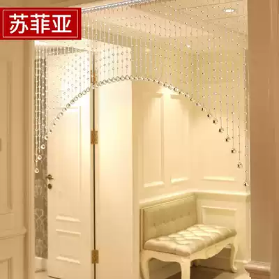 Sophia bead curtain Crystal partition window living room porch finished bedroom door curtain dressing room aisle New hanging curtain