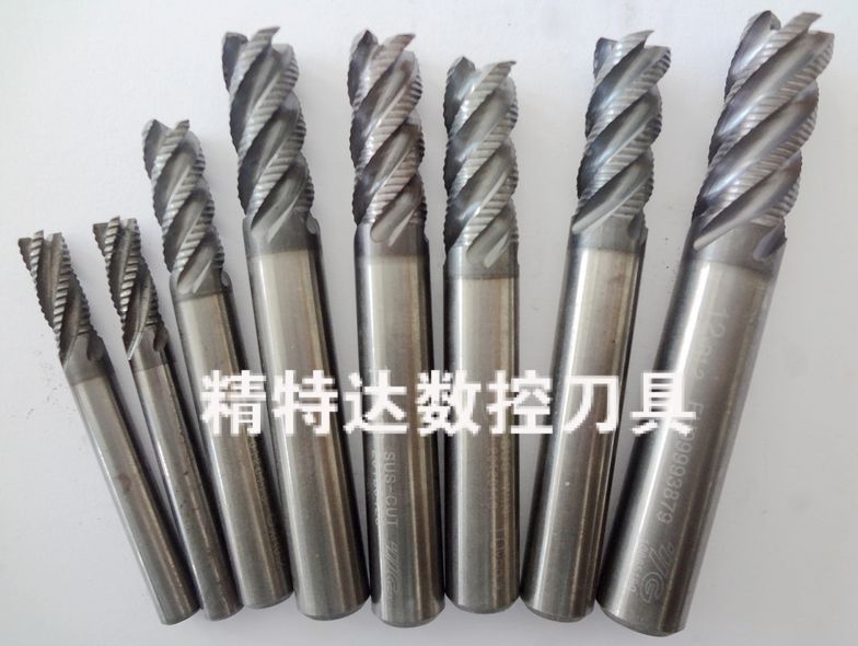 Numerical control cutter imported second-hand cattle nose milling cutter corn milling cutter 6MM-12MM imported second-hand ultra hard milling cutter