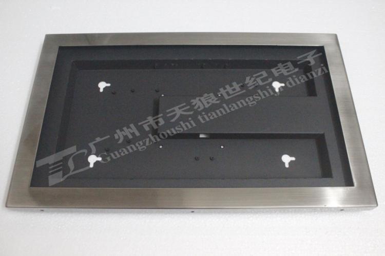 Black Titanium Gold 22 inch wide screen ktv infrared touch screen song screen enclosure ktv point song glancing housing