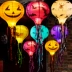 Trang trí Halloween với Pumpkin Hot Air Balloon Paper Lantern Bar Arrangement Mall Treo Đạo cụ - Sản phẩm Đảng / Magic / Hiệu suất