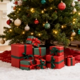 Подарочная коробка, рождественский атмосферный декор для гостиной