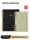 Moleskine 2025年12个月Spiral系列硬面周计划/月计划本活页软面线圈日程本学习笔记本子手账记录本草稿本