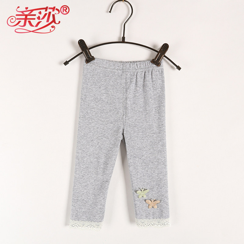 The new summer baby leggings thin trousers cotton leggings for girls and girls