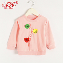 Spring new girls necropolis female baby long sleeve childrens spring-style blouses jacket foreign air jacket headshirt for infants