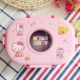 Phim hoạt hình Hello Kitty Doraemon Một lớp riêng biệt Thép không gỉ cách nhiệt Hộp ăn trưa Trường tiểu học dễ thương Trẻ em Hộp cơm trưa - Hộp cơm điện sưởi ấm lock and lock hộp cơm giữ nhiệt