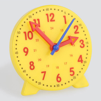 Watch model first- and second-grade elementary school students teaching clock teaching tool alarm surface learning time for children