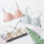 Khóa trước tam giác cup mảnh duy nhất gợi cảm phần mỏng đồ lót backless ngực nhỏ tập hợp bikini áo ngực áo nịt ngực